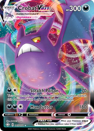 Crobat VMAX 045/072 - Shining Fates