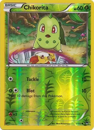 Chikorita 1/122 - BREAKpoint
