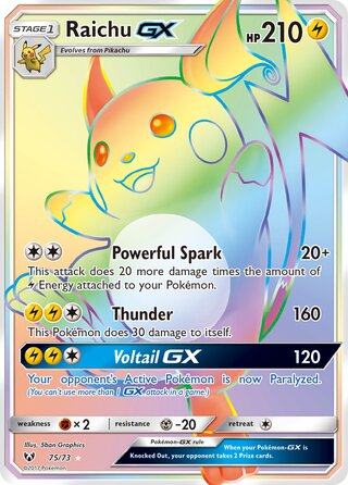 Raichu-GX 75/73 - Shining Legends