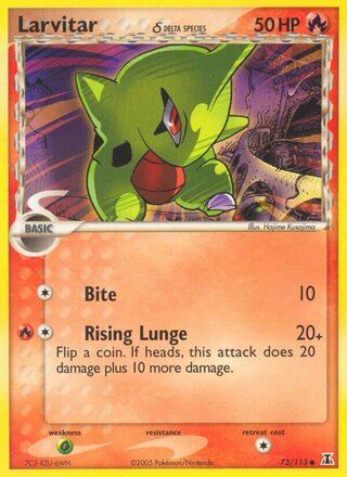 Larvitar 73/113 - Delta Species