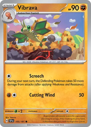 Vibrava 105/191 - Surging Sparks