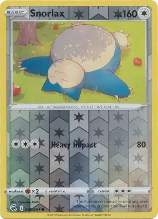 Snorlax 206/264 - Fusion Strike