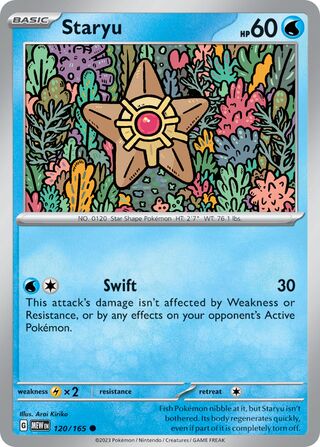 Staryu 120/165 - Scarlet & Violet 151