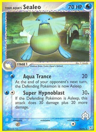 Team Aqua's Sealeo 16/95 - Team Magma vs Team Aqua