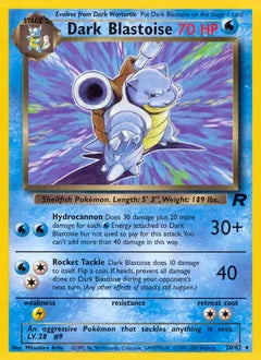 Dark Blastoise 20/82 - Team Rocket