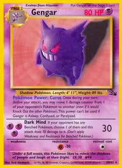 Gengar 20/62 - Fossil
