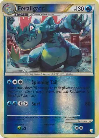 Feraligatr 20/123 - HeartGold & SoulSilver