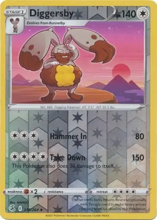 Diggersby 215/264 - Fusion Strike