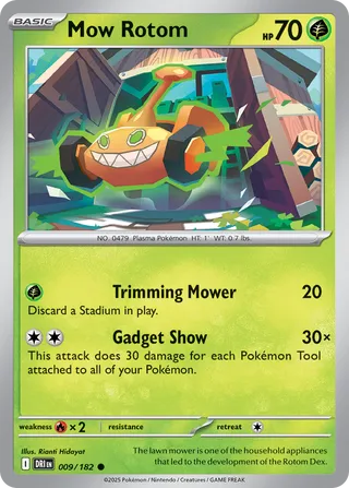 Mow Rotom 009/182 - Destined Rivals