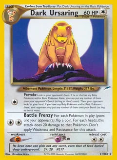 Dark Ursaring 21/105 - Neo Destiny