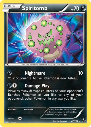 Spiritomb 62/114 - Steam Siege
