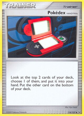 Pokédex HANDY910is 114/127 - Platinum