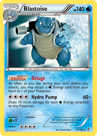 Blastoise 31/149 - Boundaries Crossed