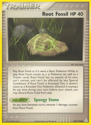 Root Fossil 93/110 - Holon Phantoms