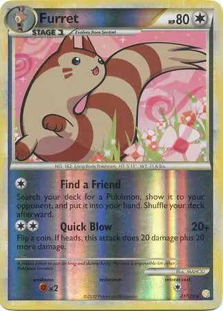 Furret 21/123 - HeartGold & SoulSilver