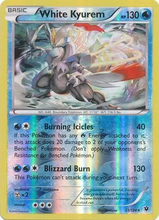 White Kyurem 21/124 - Fates Collide