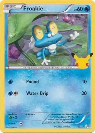 Froakie 22 - Mcdonald's 25th Anniversary - LABOGE