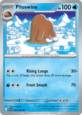 Piloswine 024/094 - Phantasmal Flames