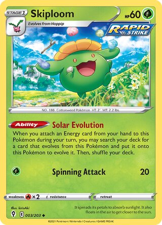 Skiploom 003/203 - Evolving Skies