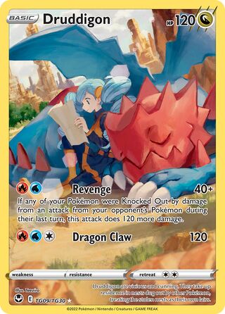 Druddigon TG09/TG30 - Silver Tempest