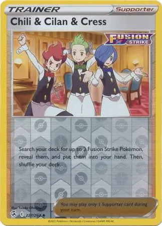 Chili & Cilan & Cress 227/264 - Fusion Strike