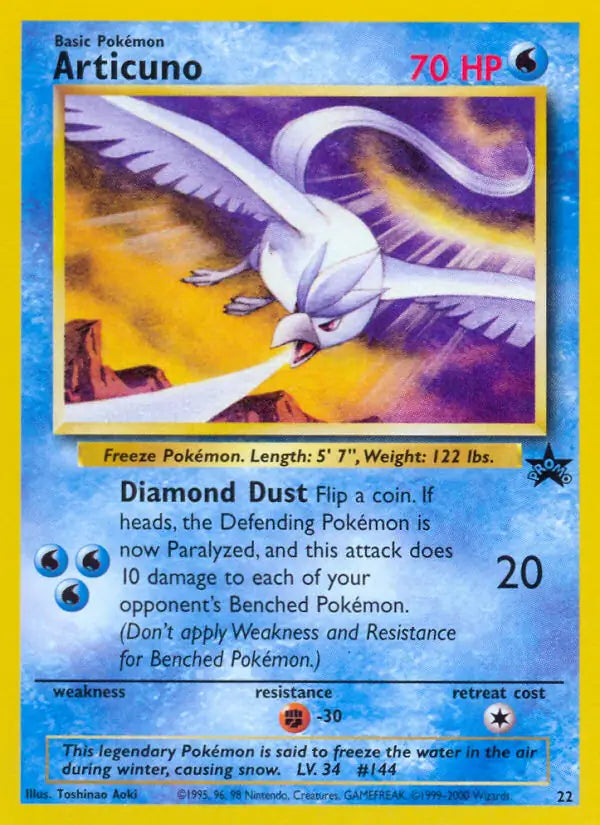 Articuno 22 - WOTC Promo