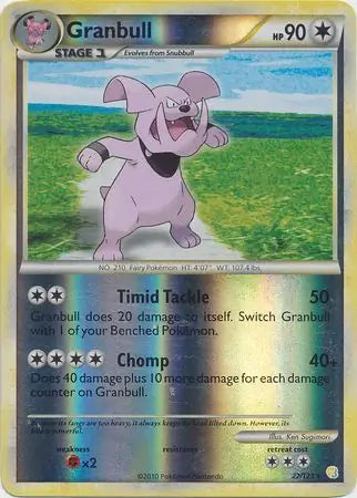 Granbull 22/123 - HeartGold & SoulSilver