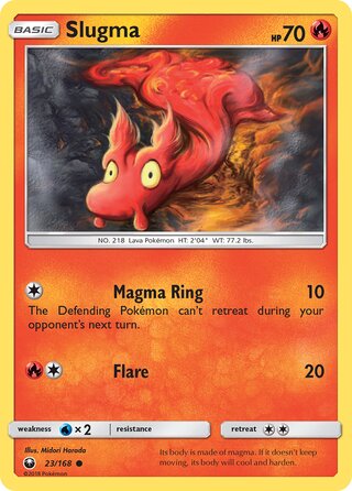 Slugma 23/168 - Celestial Storm