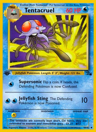 Tentacruel 44/62 - Fossil