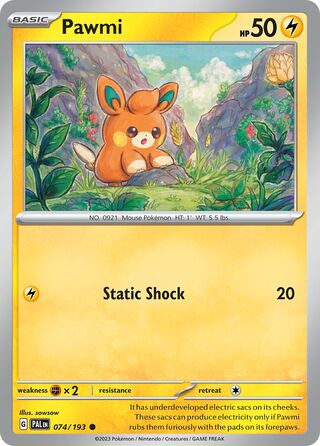 Pawmi 074/193 - Paldea Evolved