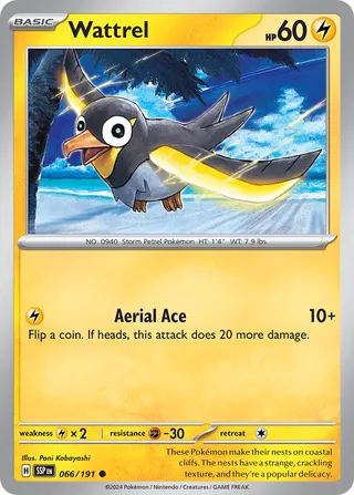 Wattrel 066/191 - Surging Sparks