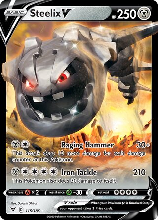 Steelix V 115/185 - Vivid Voltage
