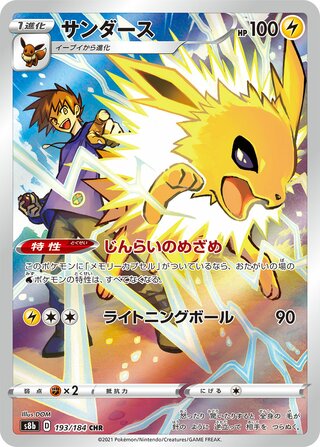 Jolteon VMAX Climax 193/184