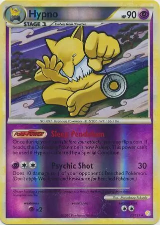 Hypno 23/123 - HeartGold & SoulSilver