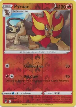 Pyroar 023/203 - Evolving Skies