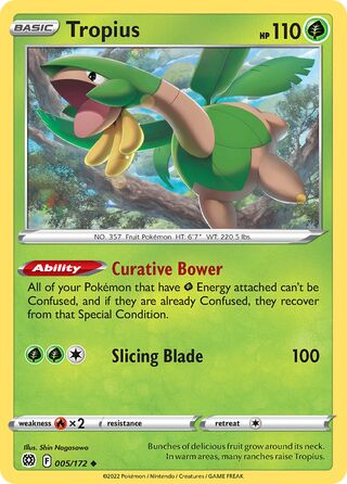 Tropius 005/172 - Brilliant Stars