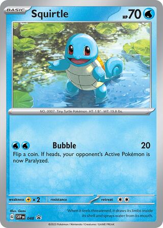 Squirtle 048 - Scarlet & Violet Promos