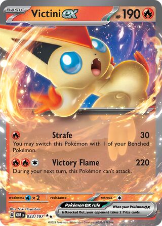Victini ex 033/197 - Obsidian Flames