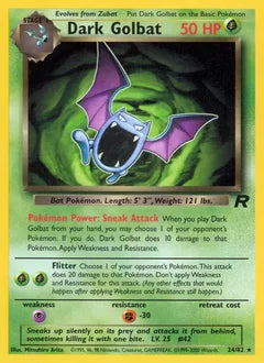 Dark Golbat 24/82 - Team Rocket