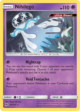 Nihilego 106/214 - Lost Thunder