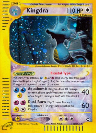 Kingdra 148/147 - Aquapolis