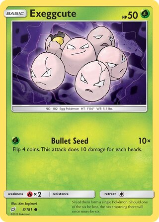 Exeggcute 8/181 - Team Up