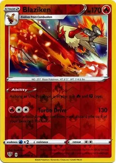 Blaziken 024/189 - Darkness Ablaze