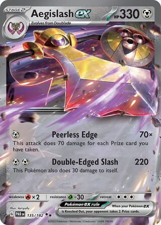 Aegislash ex 135/182 - Paradox Rift