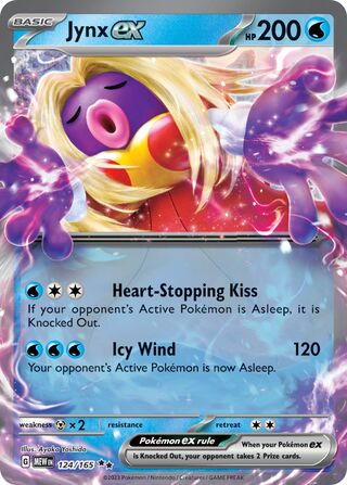 Jynx ex 124/165 - Scarlet & Violet 151