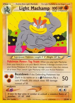 Light Machamp 25/105 - Neo Destiny