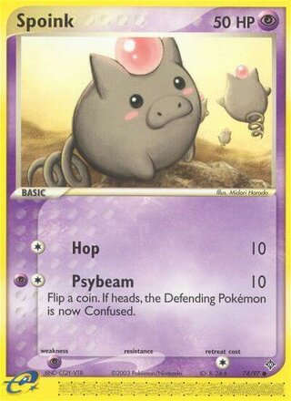Spoink 74/97 - Dragon