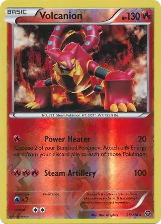 Volcanion 25/114 - Steam Siege