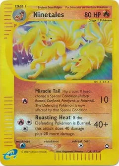 Ninetales 25/147 - Aquapolis