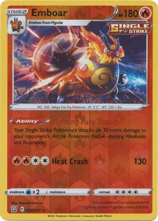 Emboar 025/163 - Battle Styles